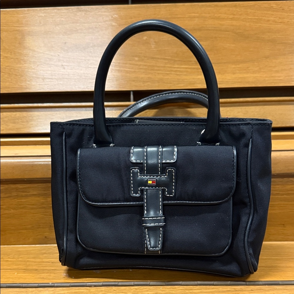 Tommy Hilfiger  Mini Black‎ Satchel Bag